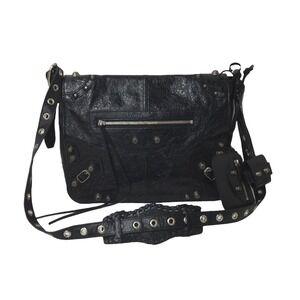 BALENCIAGA LE CAGOLE shoulder bag black